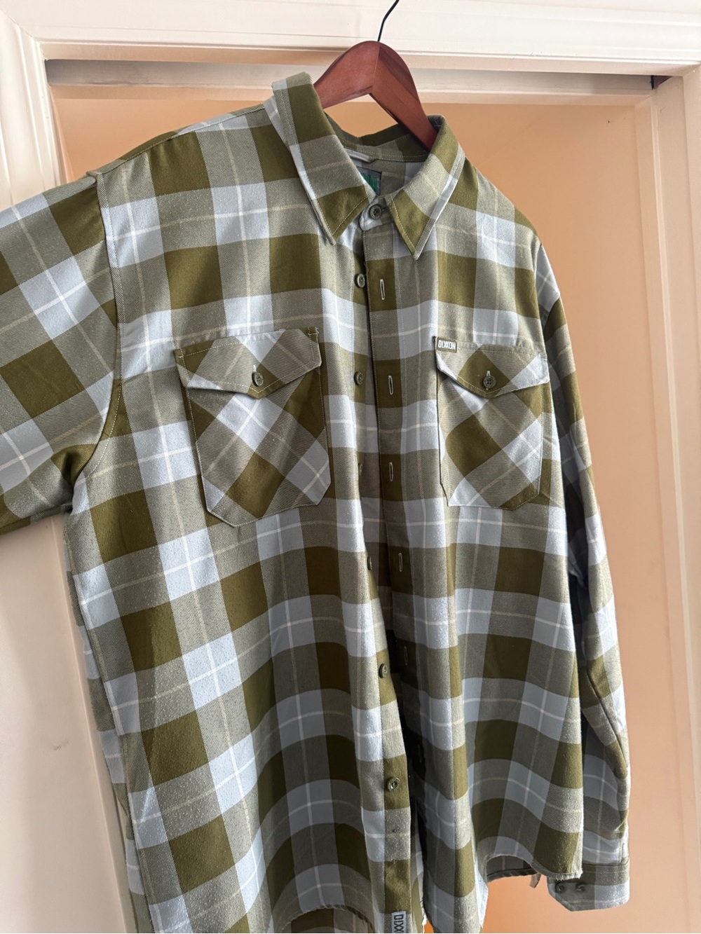 DIXXON Limited Edition Goonies Olive & Light Blue Plaid